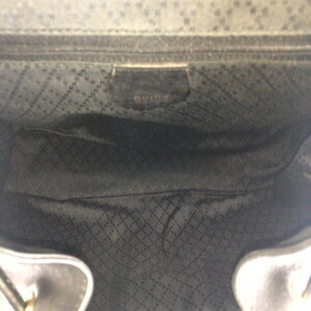 Gucci Black Bamboo Backpack Leather - Picture 8 of 10